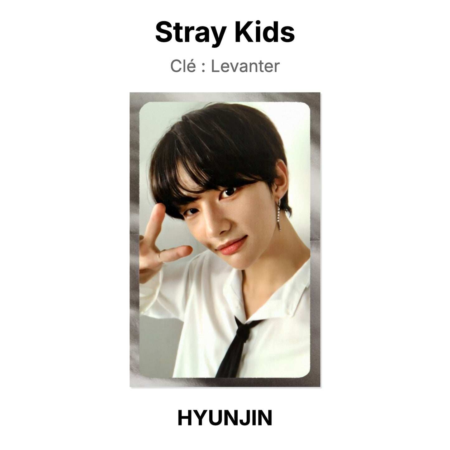 Stray Kids Clé : Levanter photocard oficial