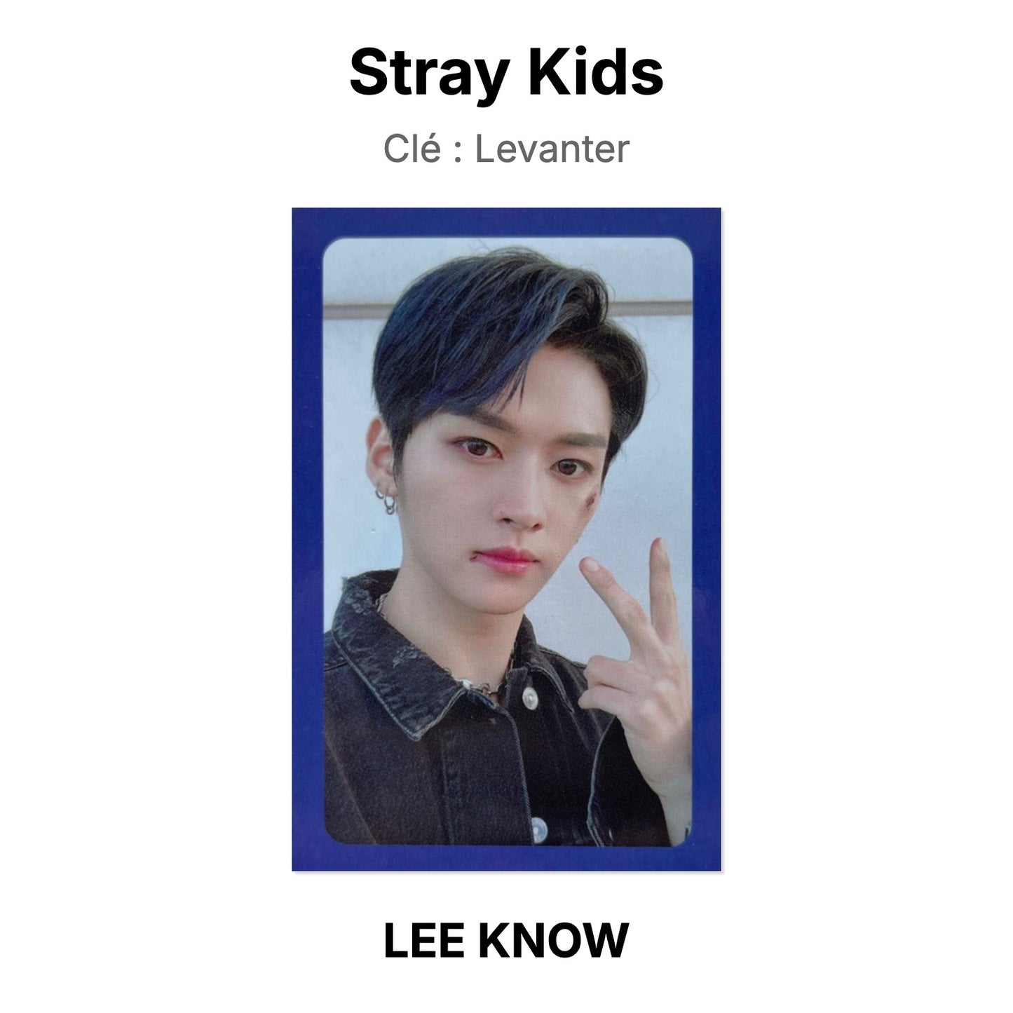 Stray Kids Clé : Levanter 官方小卡