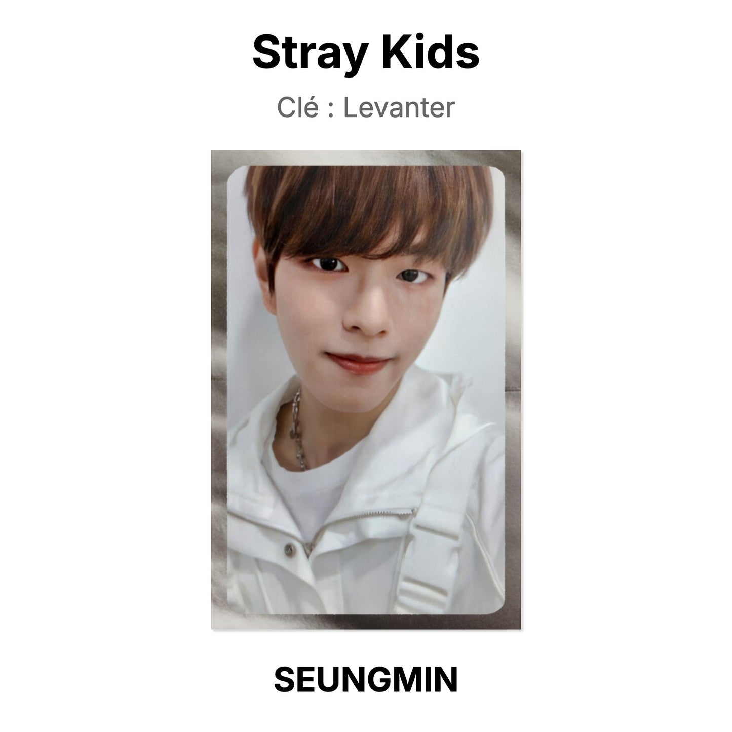 Stray Kids Clé : Levanter 官方小卡