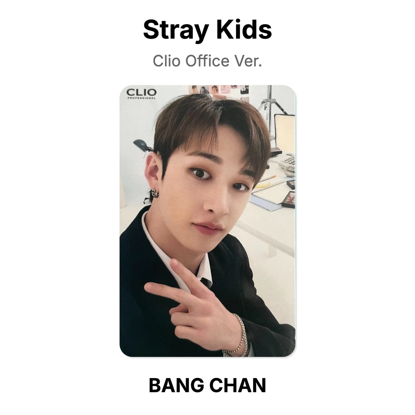 Stray Kids Clio Office Ver. Official Photocard