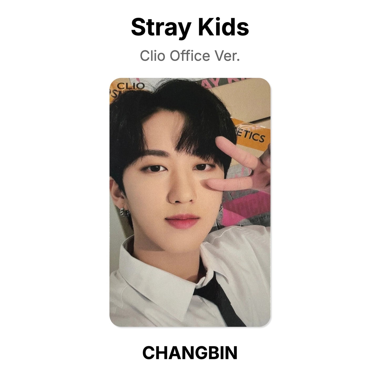 Stray Kids Clio Office Ver. Official Photocard