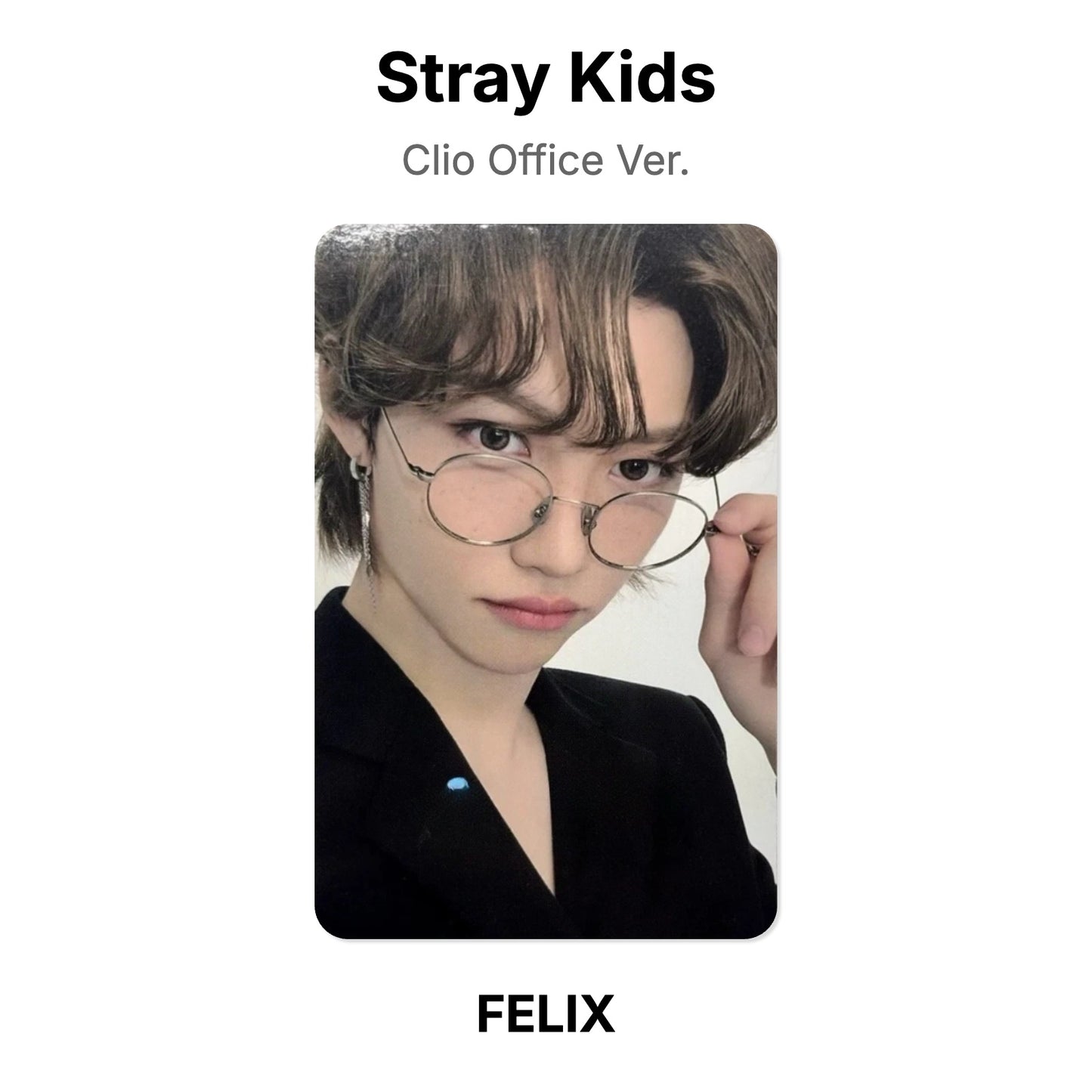 Stray Kids Clio Office Ver. Official Photocard