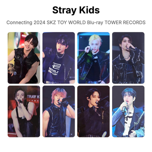 Stray Kids Connecting 2024 SKZ TOY WORLD Blu-ray TOWER RECORDS Official Photocard