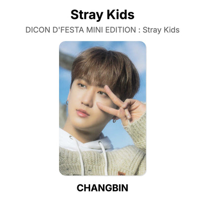 Stray Kids DICON D'FESTA MINI EDITION : Stray Kids Offizielle Photocard