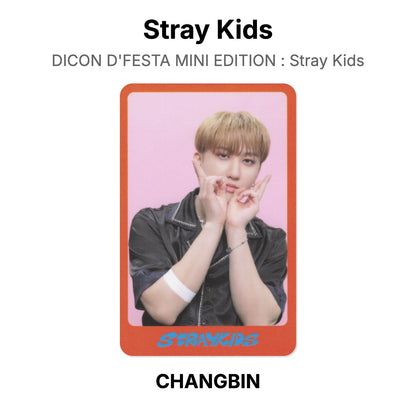 Stray Kids DICON D'FESTA MINI EDITION : Stray Kids Offizielle Photocard
