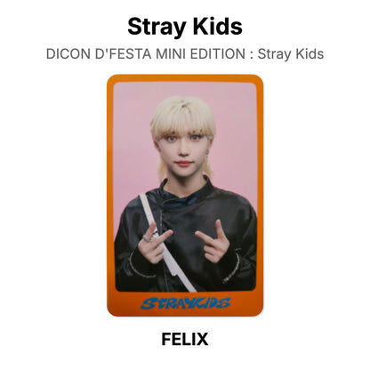 Stray Kids DICON D'FESTA MINI EDITION : Stray Kids Offizielle Photocard