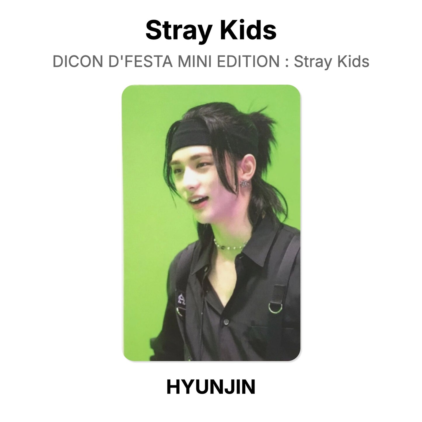 Stray Kids DICON D'FESTA MINI EDITION : Stray Kids Offizielle Photocard