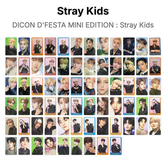 Stray Kids DICON D'FESTA MINI EDITION : Stray Kids Official Photocard