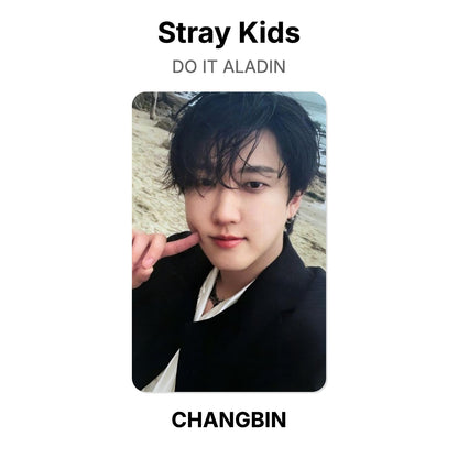 Stray Kids DO IT ALADIN photocard oficial