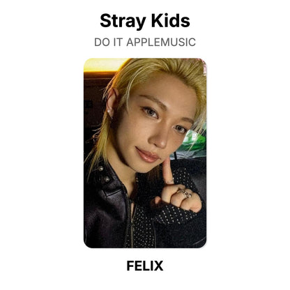 Stray Kids DO IT APPLEMUSIC Official Photocard
