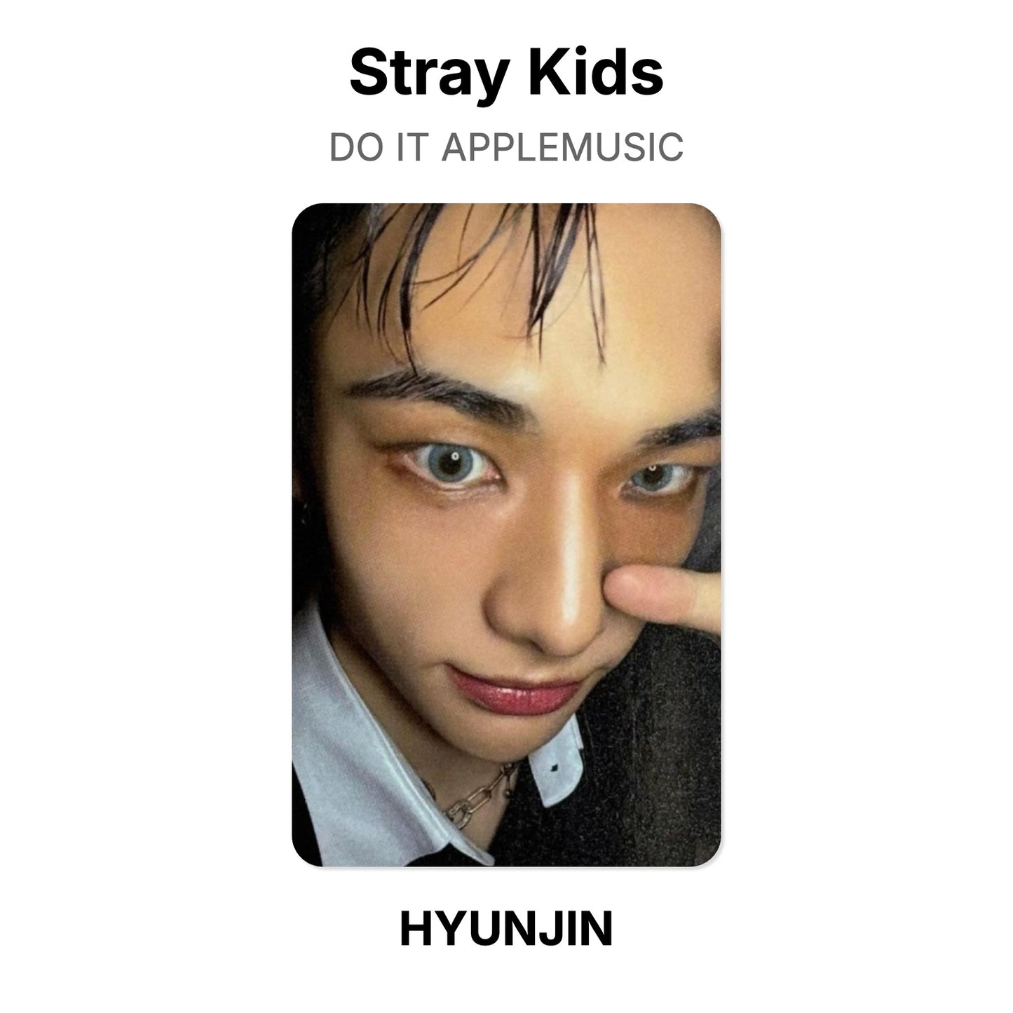 Stray Kids DO IT APPLEMUSIC Official Photocard