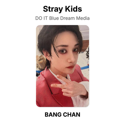 Stray Kids DO IT Blue Dream Media photocard oficial
