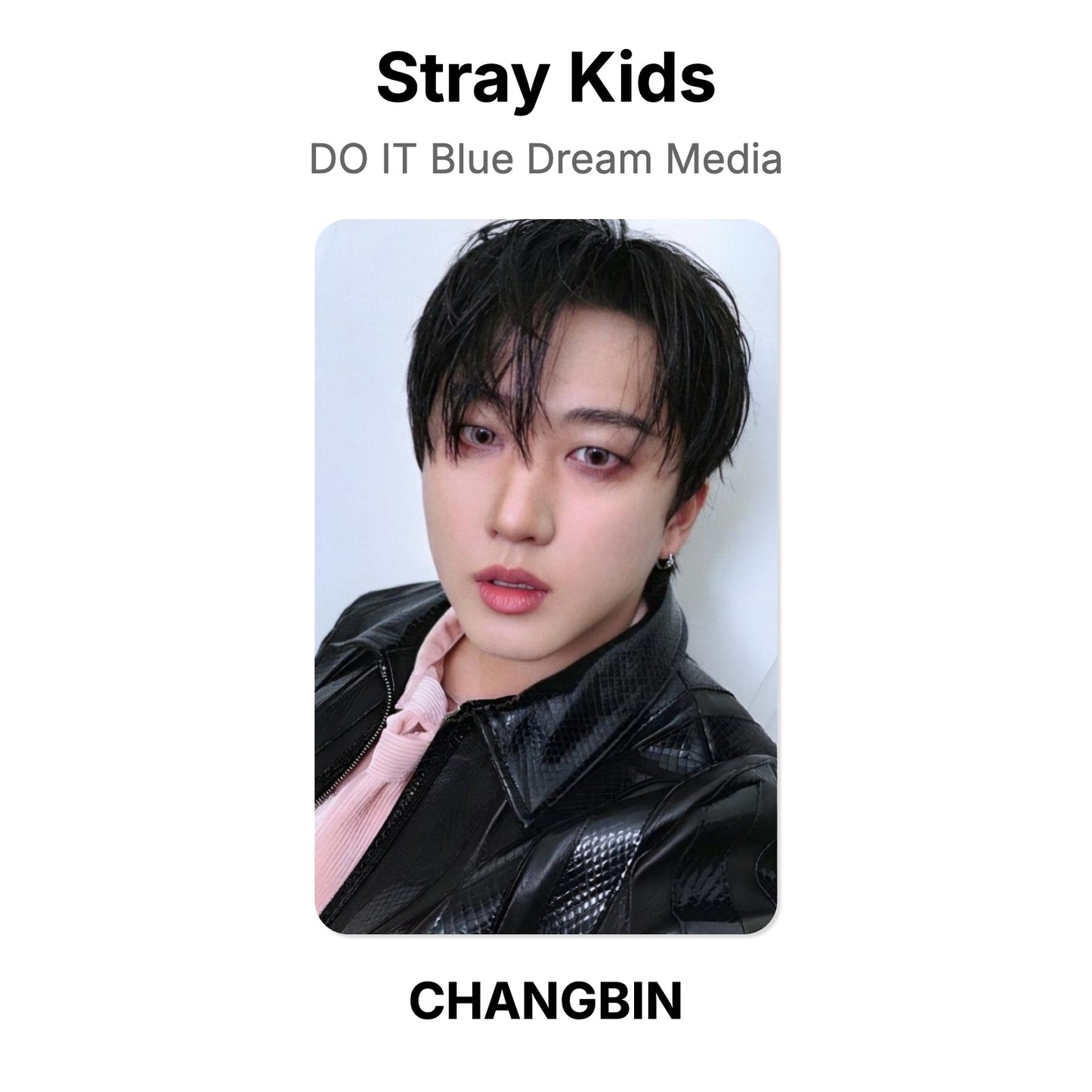 Stray Kids DO IT Blue Dream Media photocard oficial