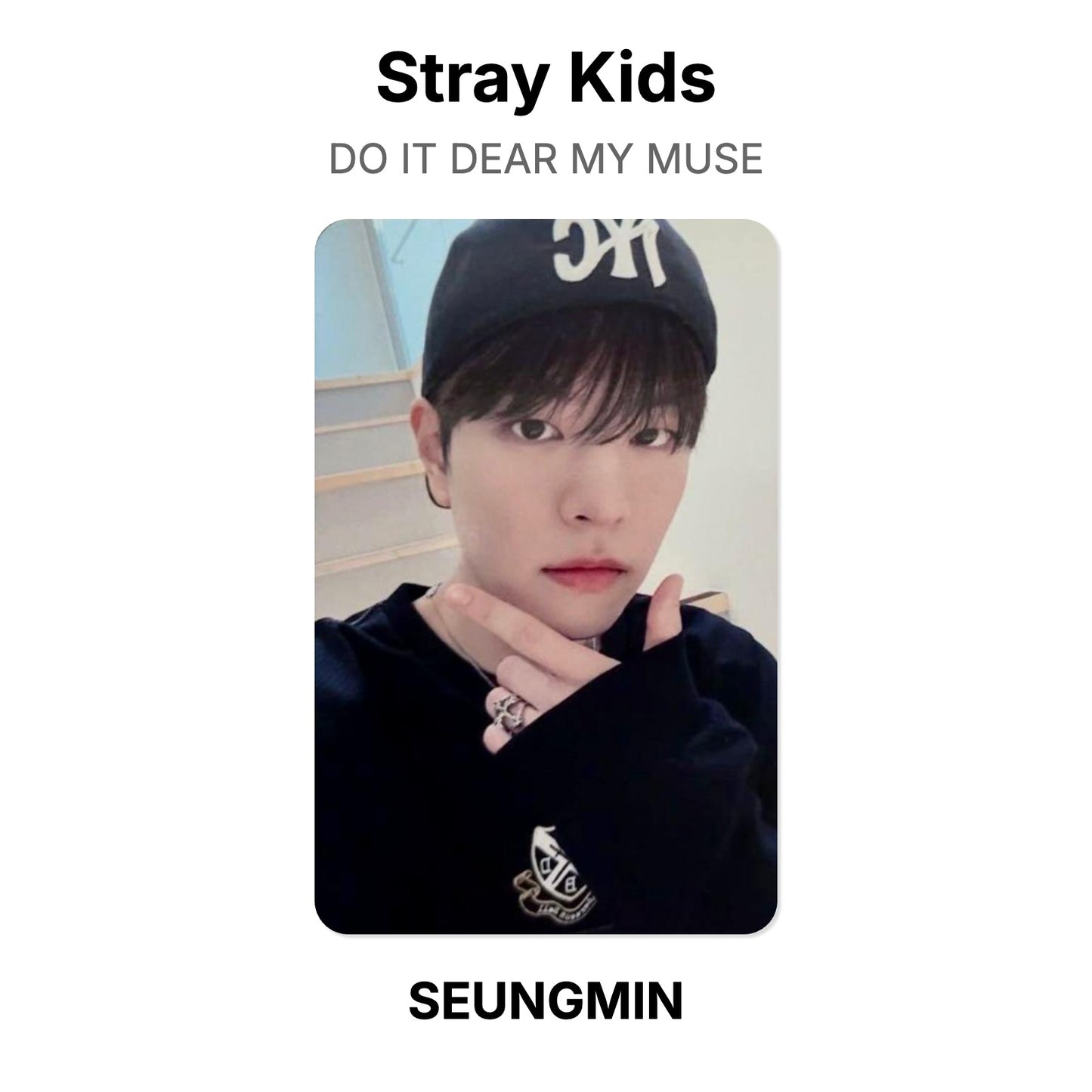 Stray Kids DO IT DEAR MY MUSE Official Photocard