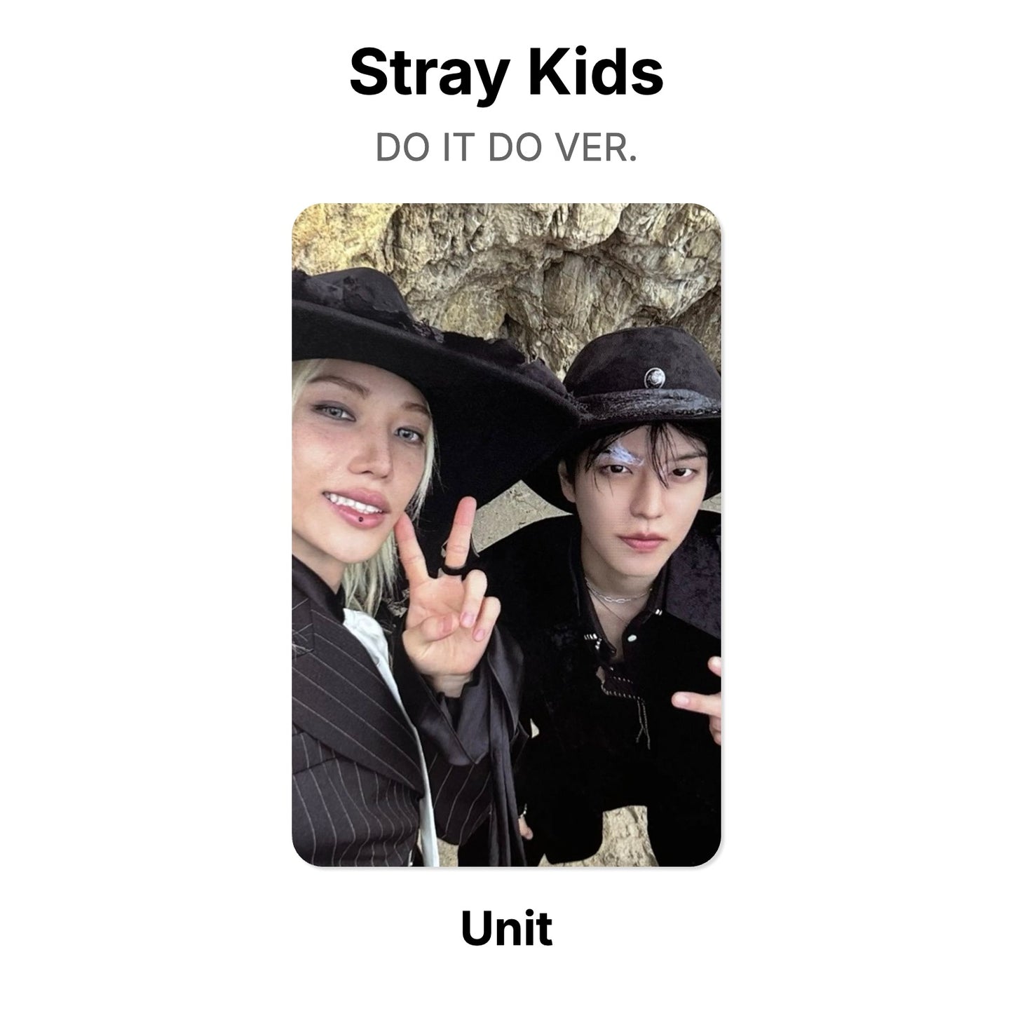 Stray Kids DO IT DO VER. photocard ufficiale
