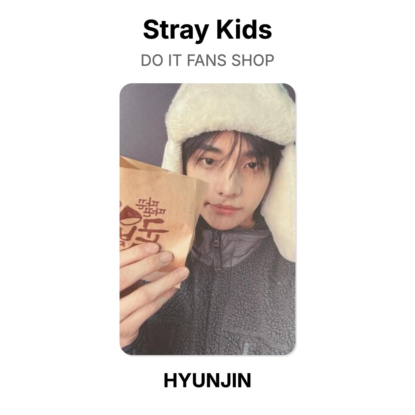 Stray Kids DO IT FANS SHOP โฟโต้การ์ดของแท้