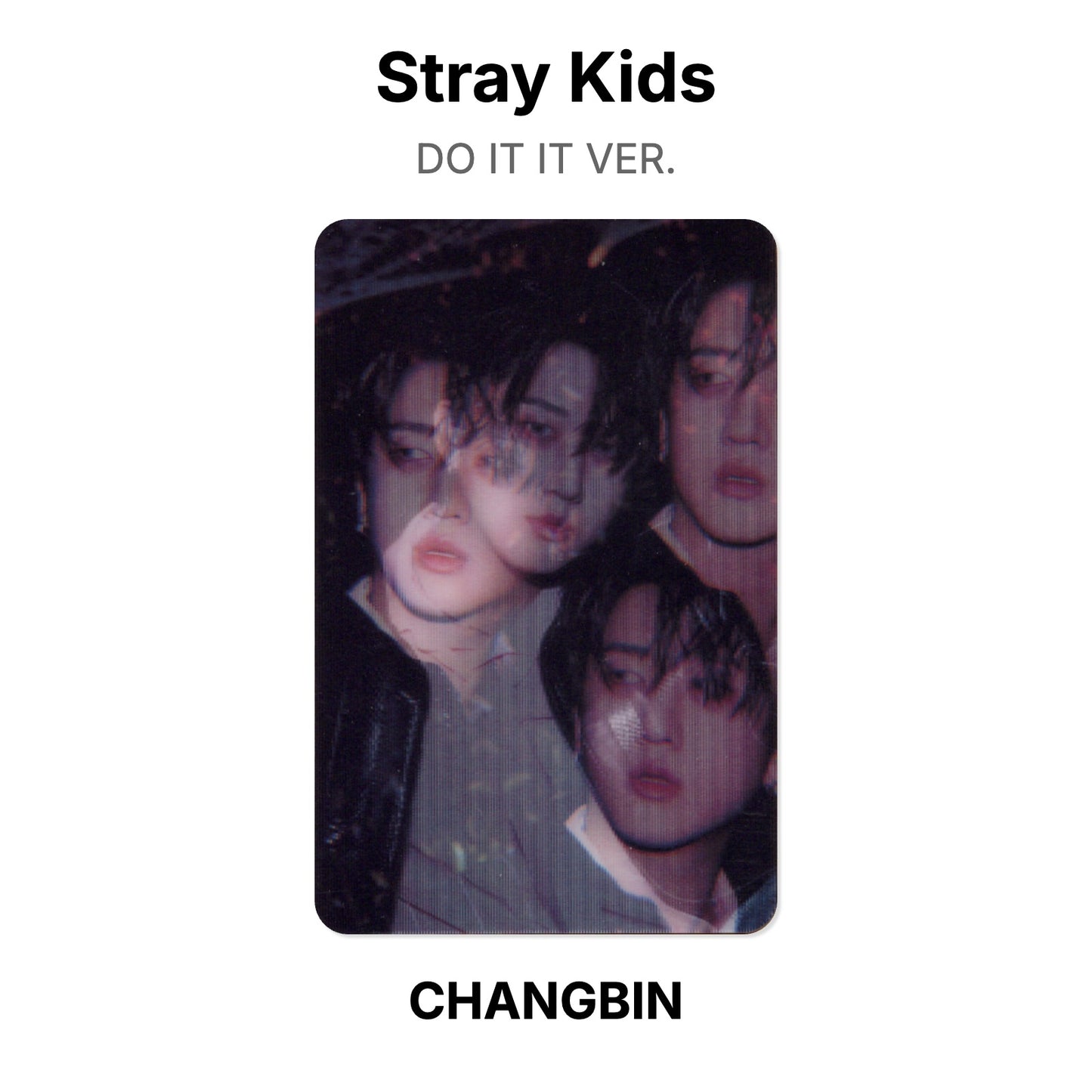 Stray Kids DO IT IT VER. Official Photocard