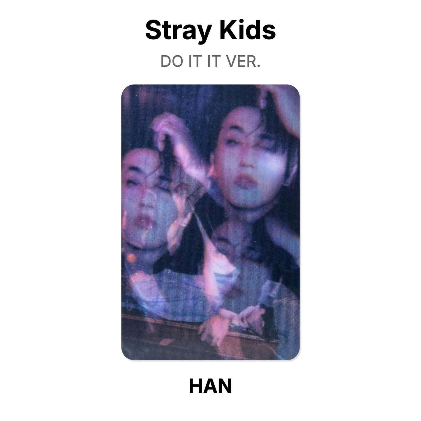 Stray Kids DO IT IT VER. Official Photocard