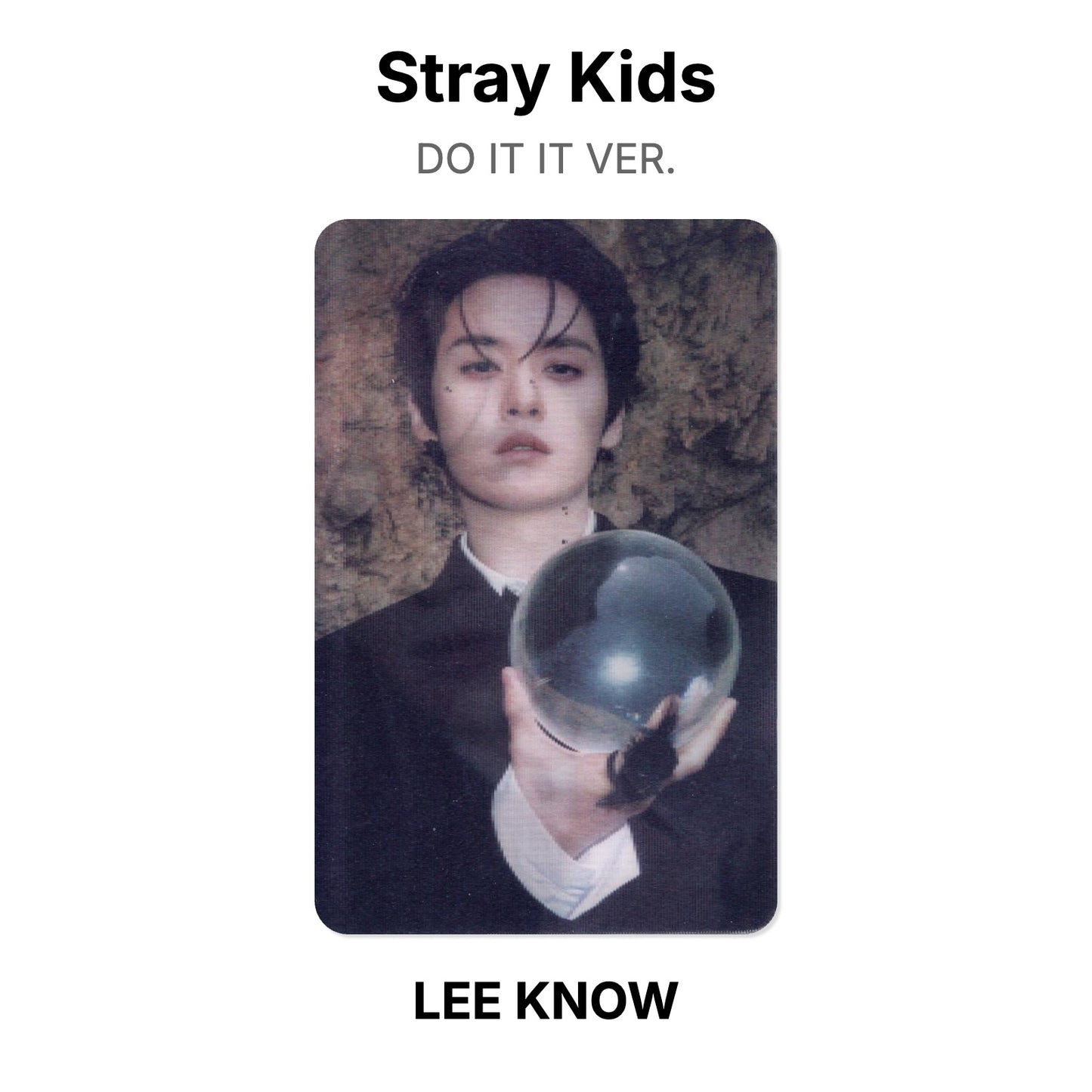 Stray Kids DO IT IT VER. Official Photocard