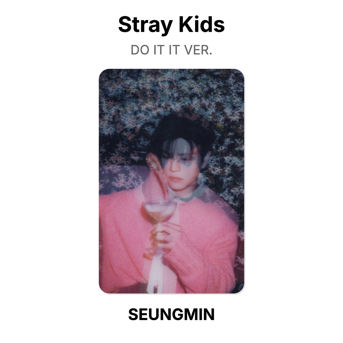 Stray Kids DO IT IT VER. Official Photocard