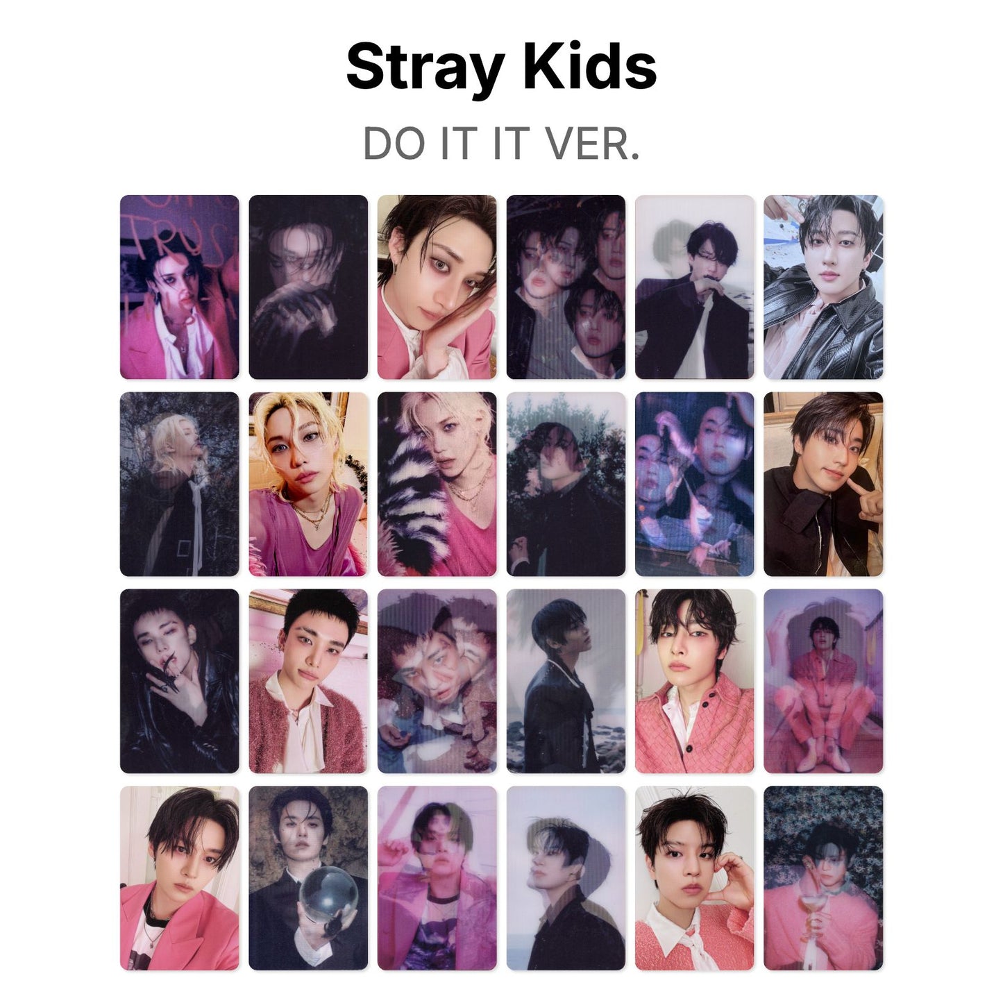 Stray Kids DO IT IT VER. Official Photocard