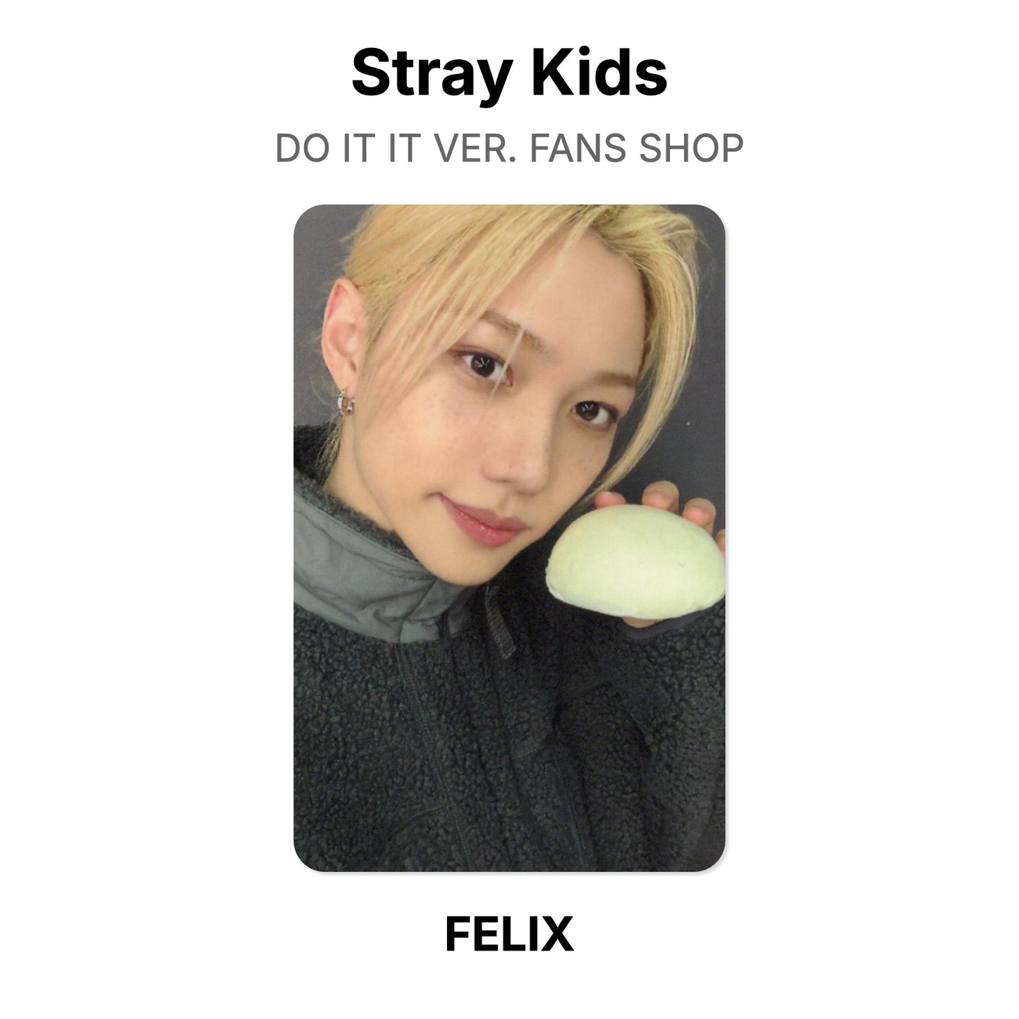 Stray Kids DO IT IT VER. FANS SHOP โฟโต้การ์ดของแท้