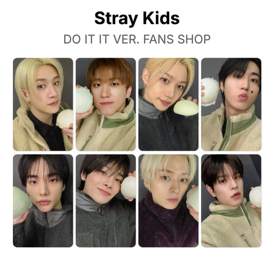 Stray Kids DO IT IT VER. FANS SHOP photocard oficial
