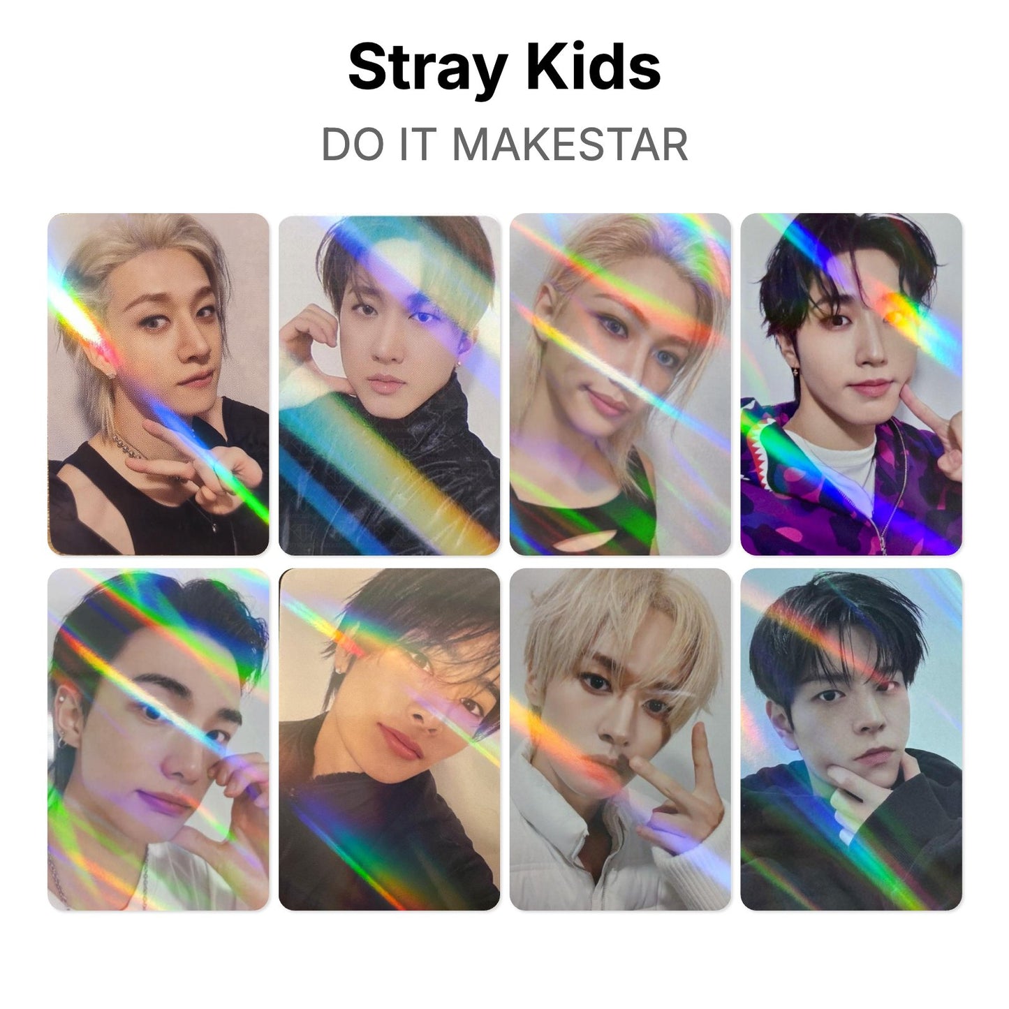 Stray Kids DO IT MAKESTAR 官方小卡