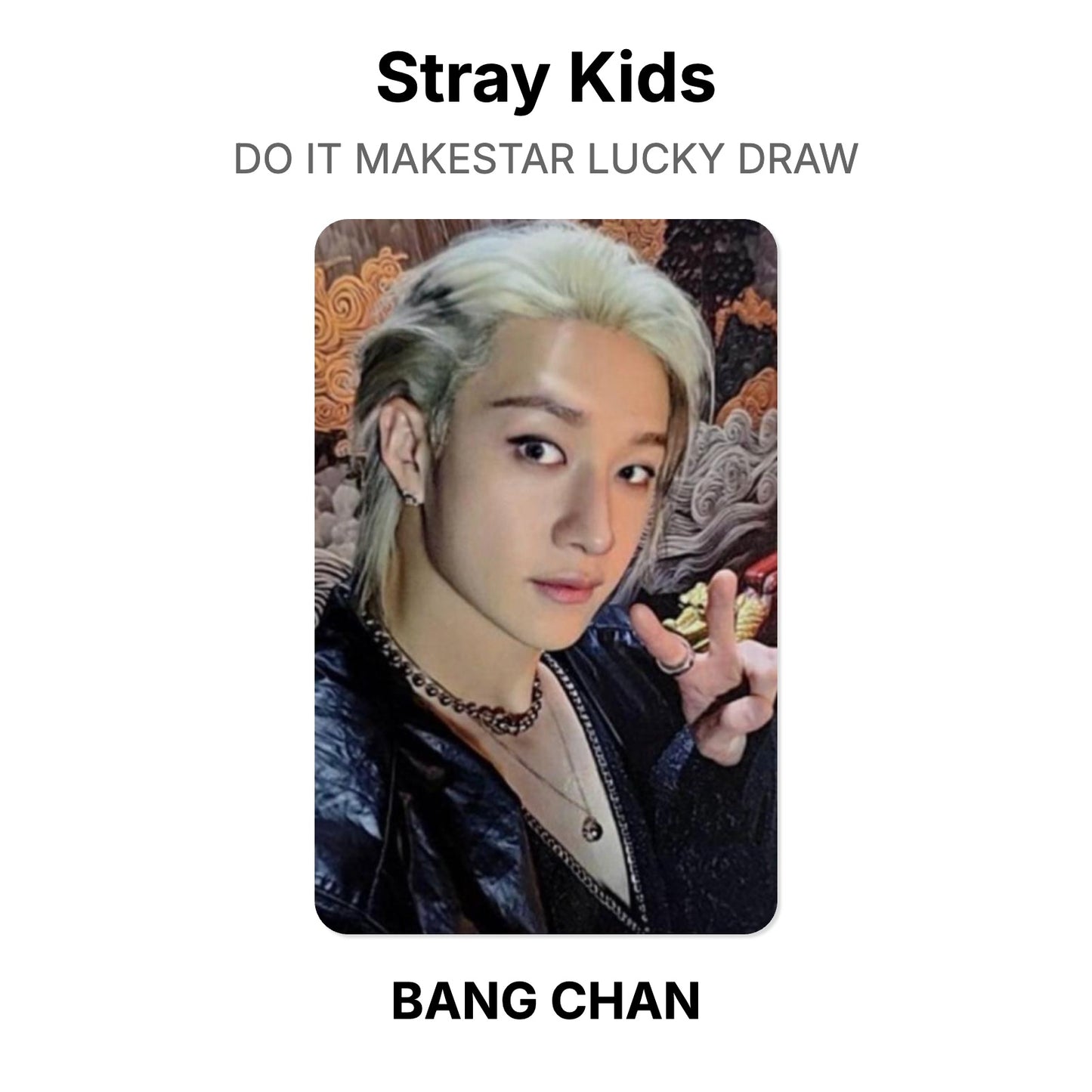 Stray Kids DO IT MAKESTAR LUCKY DRAW photocard chính hãng