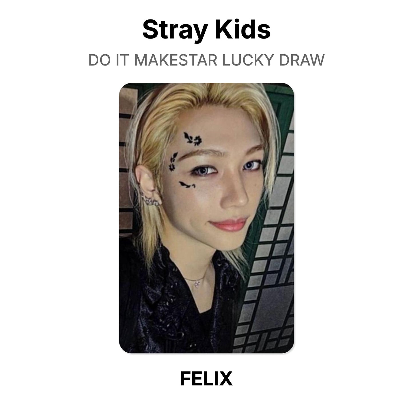 Stray Kids DO IT MAKESTAR LUCKY DRAW photocard chính hãng