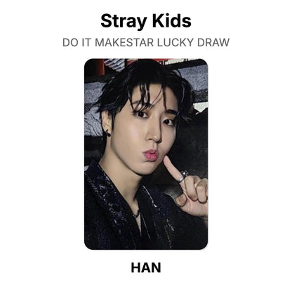 Stray Kids DO IT MAKESTAR LUCKY DRAW photocard chính hãng