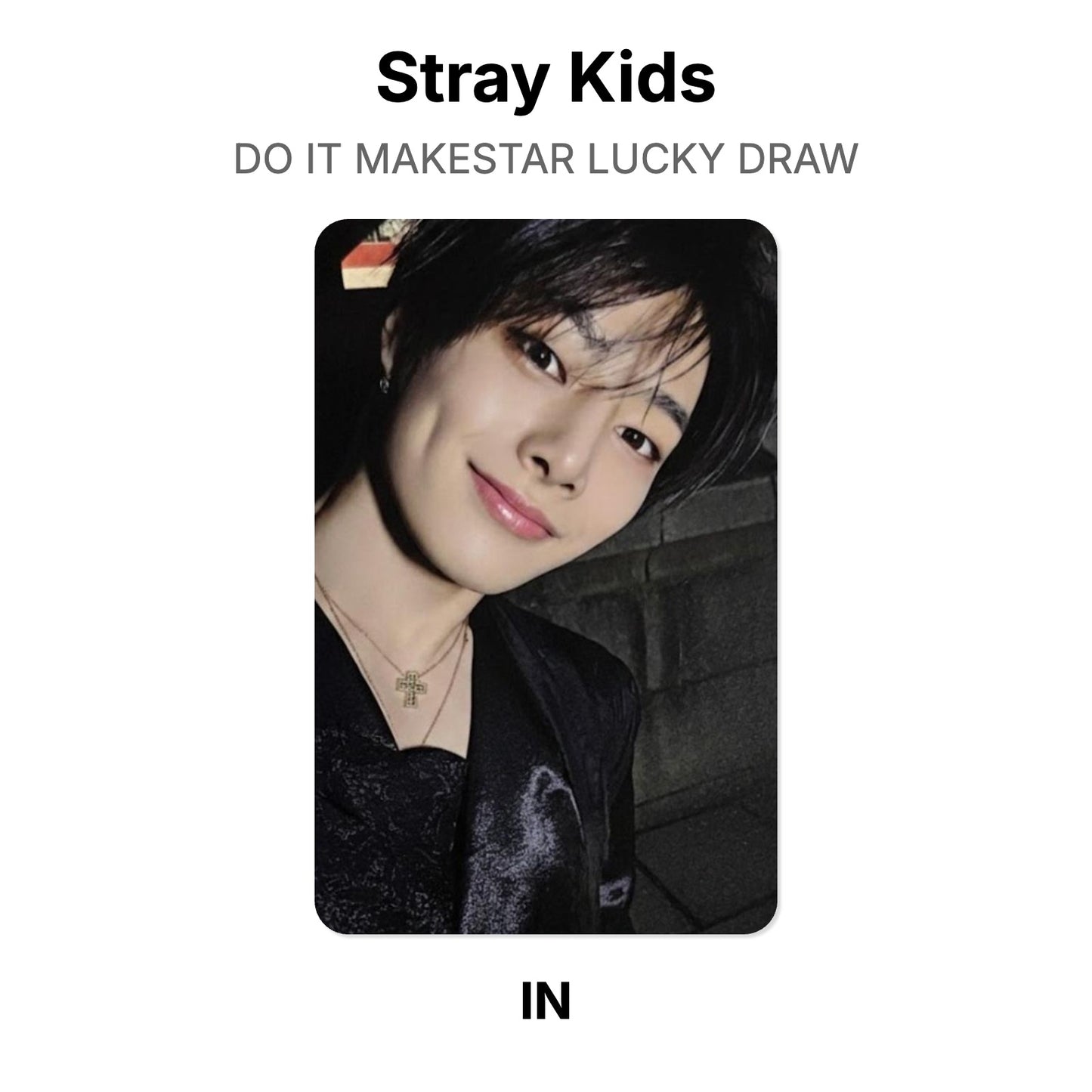 Stray Kids DO IT MAKESTAR LUCKY DRAW photocard chính hãng