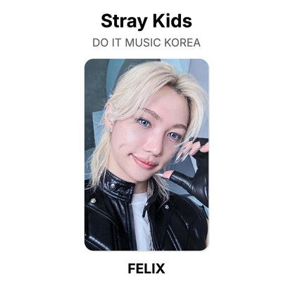 Stray Kids DO IT MUSIC KOREA Official Photocard