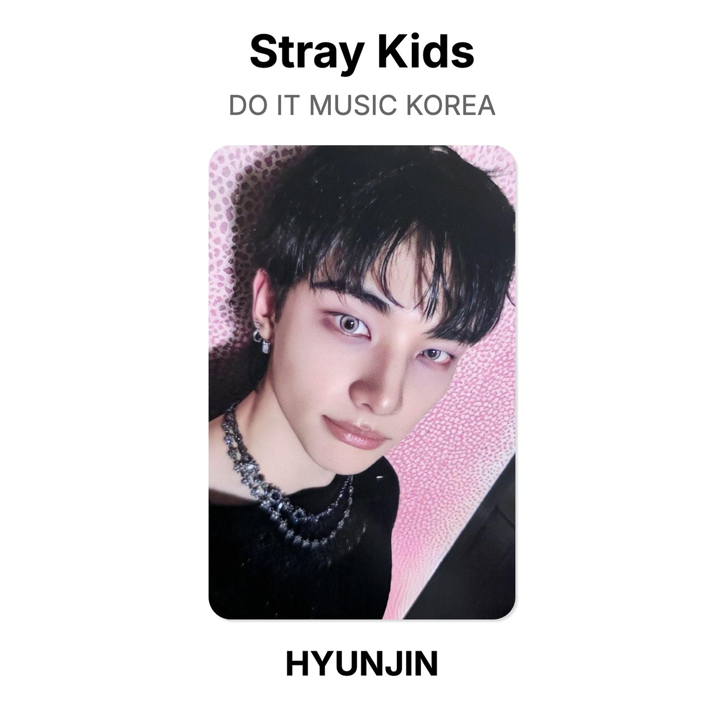 Stray Kids DO IT MUSIC KOREA Official Photocard