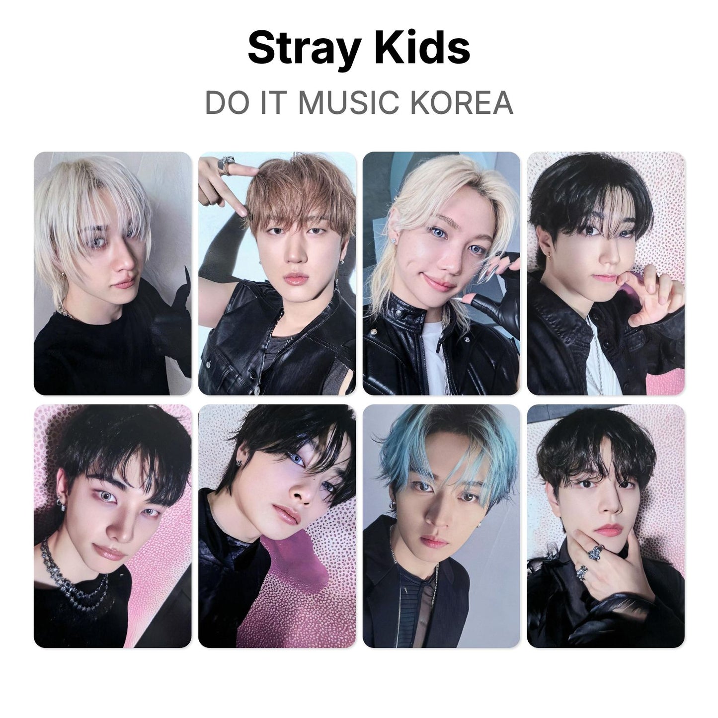 Stray Kids DO IT MUSIC KOREA Official Photocard