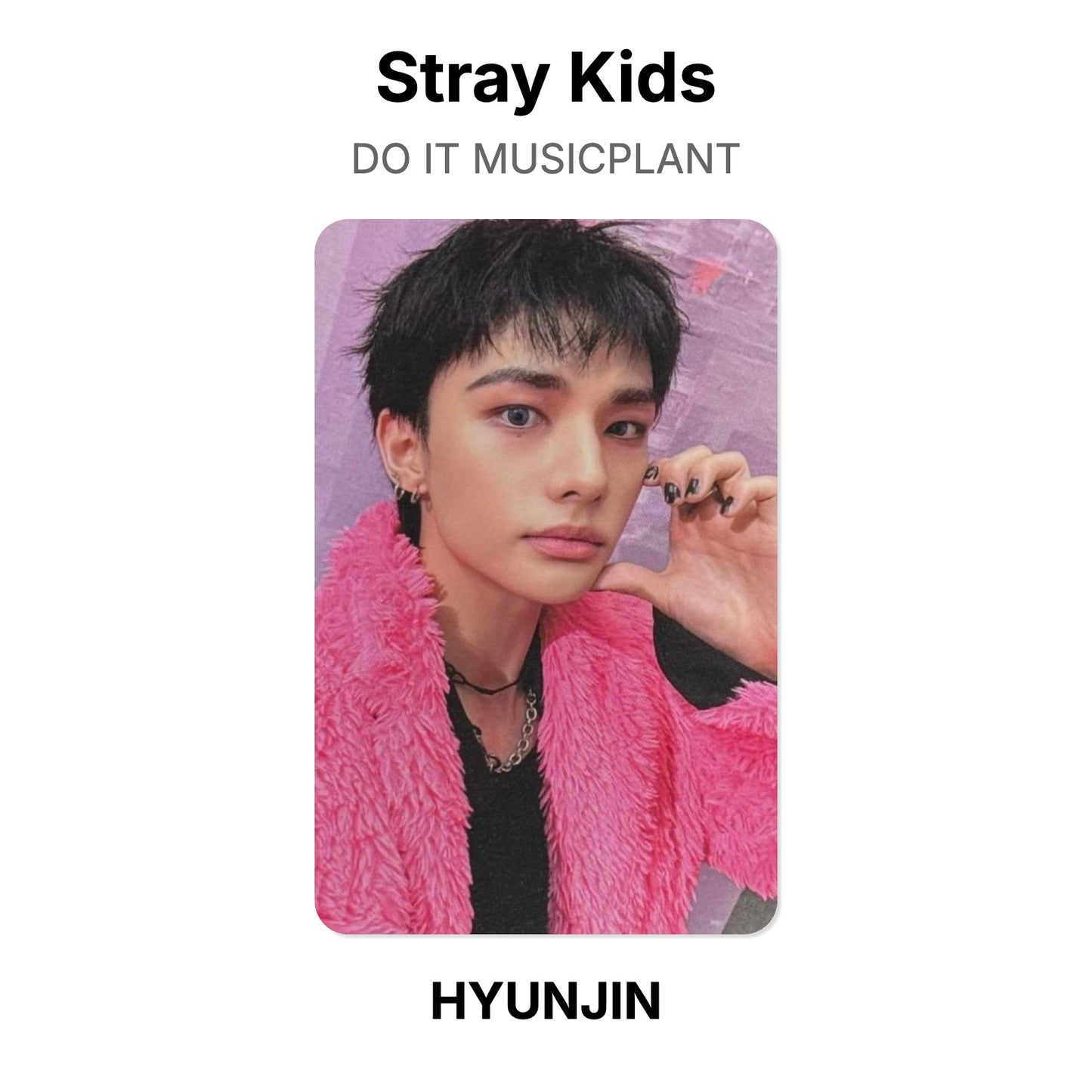 Stray Kids DO IT MUSICPLANT photocard officielle