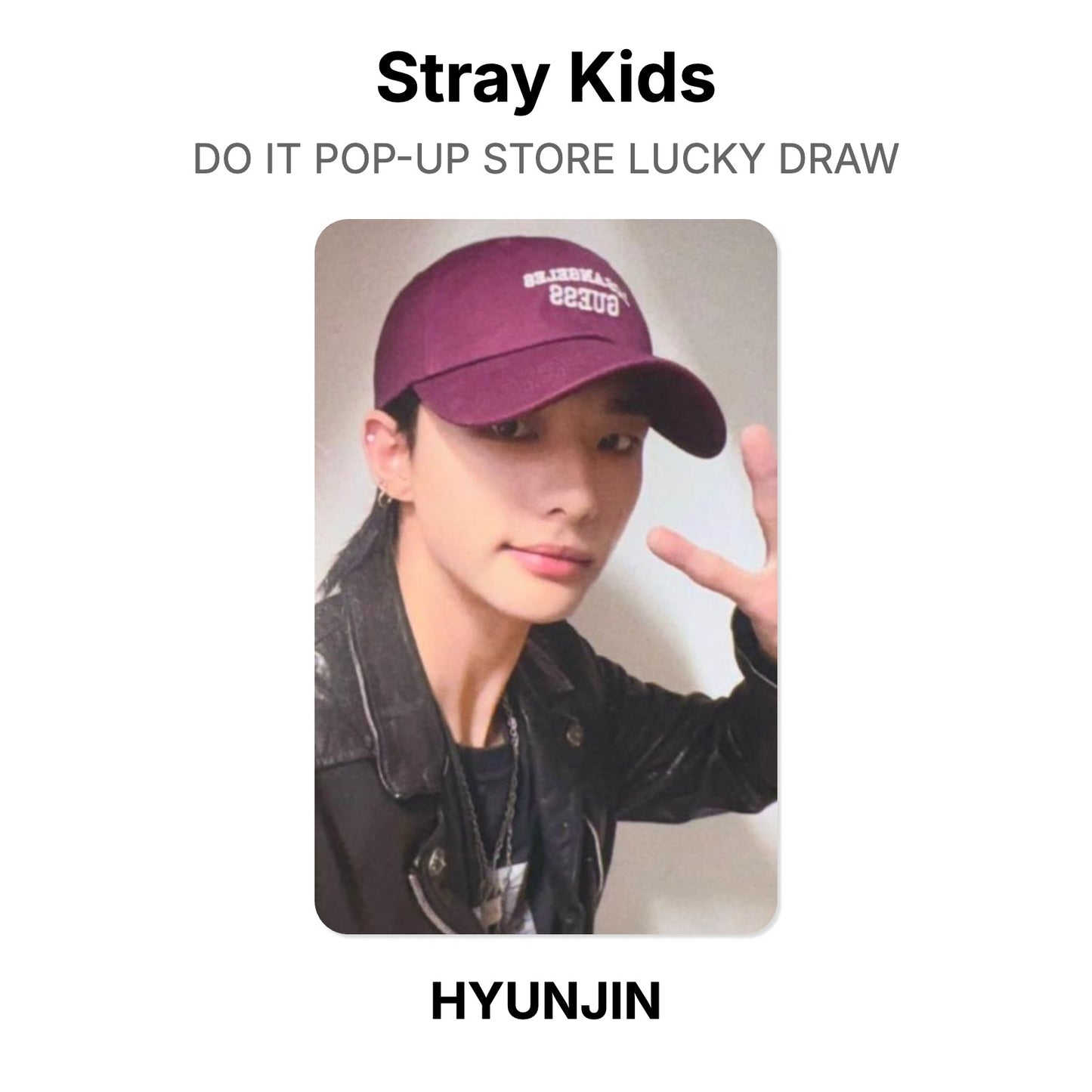Stray Kids DO IT POP-UP STORE LUCKY DRAW photocard chính hãng