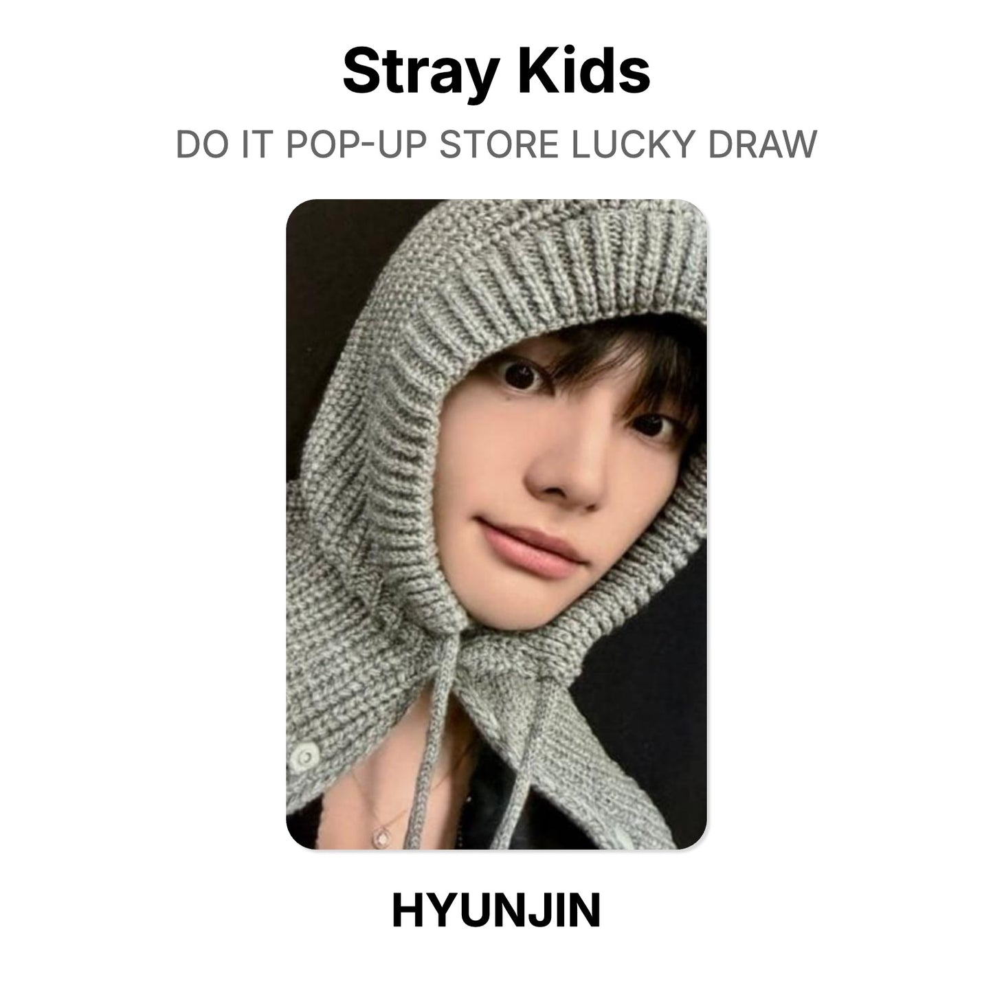 Stray Kids DO IT POP-UP STORE LUCKY DRAW photocard chính hãng