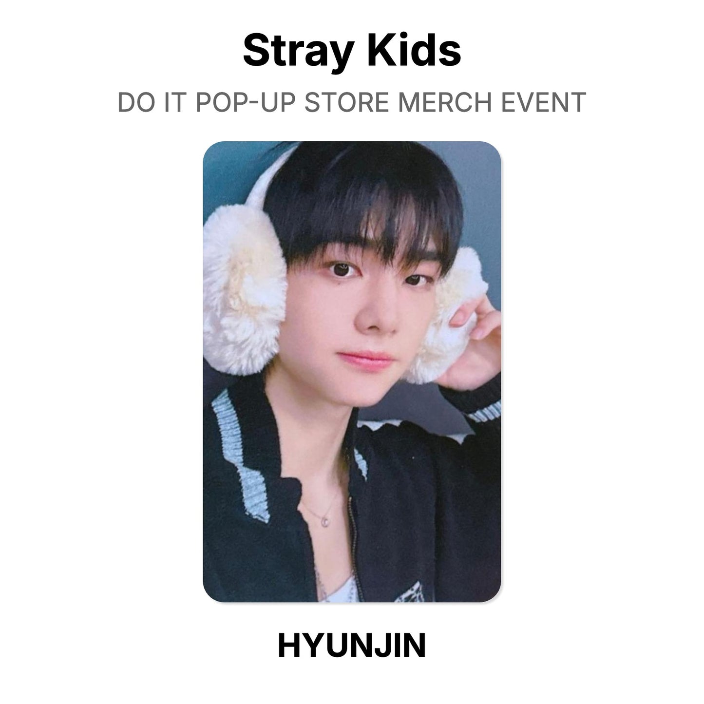 Stray Kids DO IT POP-UP STORE MERCH EVENT Official Photocard