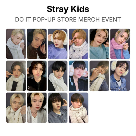 Stray Kids DO IT POP-UP STORE MERCH EVENT Official Photocard