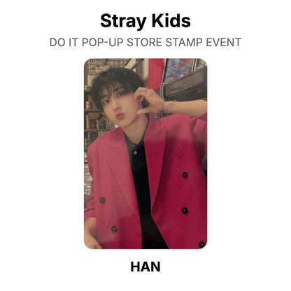 Stray Kids DO IT POP-UP STORE STAMP EVENT Official Photocard