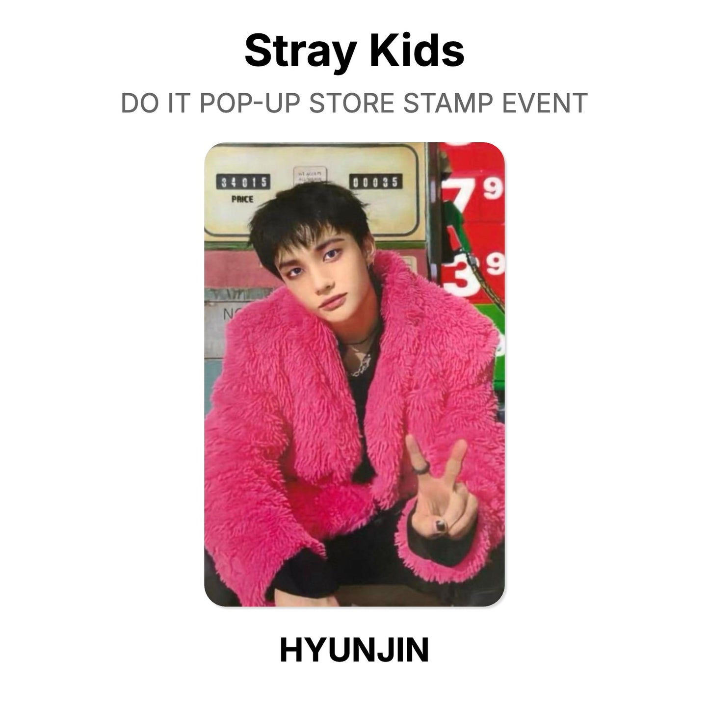 Stray Kids DO IT POP-UP STORE STAMP EVENT Official Photocard