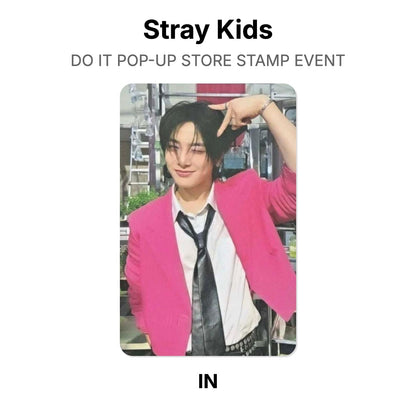 Stray Kids DO IT POP-UP STORE STAMP EVENT Official Photocard