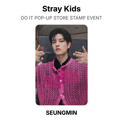 Stray Kids DO IT POP-UP STORE STAMP EVENT Official Photocard