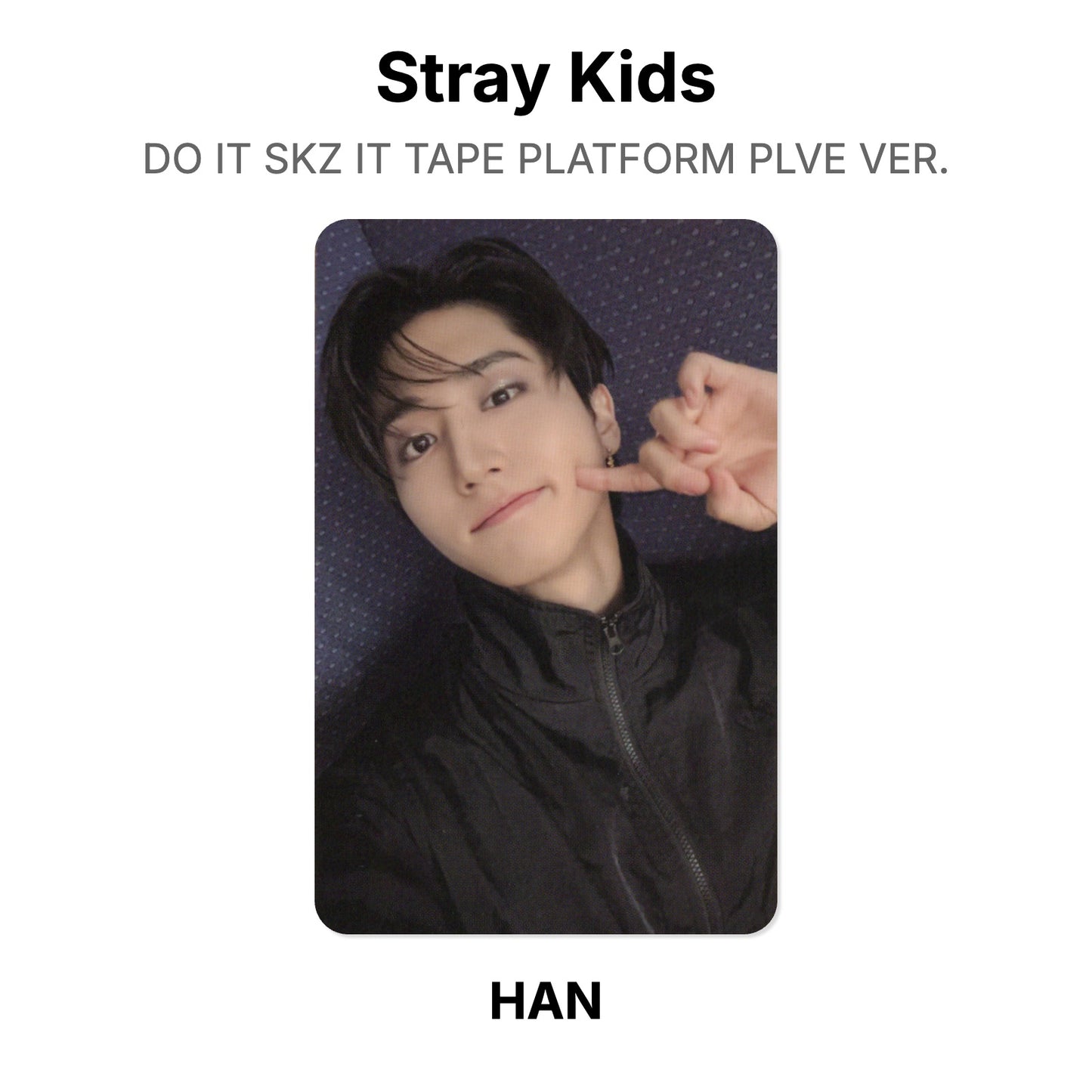 Stray Kids DO IT SKZ IT TAPE PLATFORM PLVE VER. photocard officielle