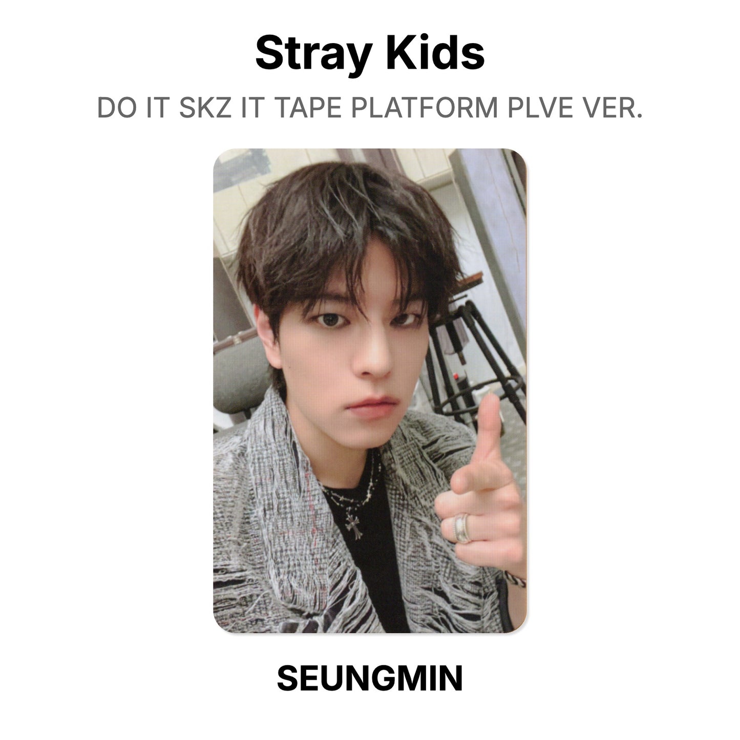 Stray Kids DO IT SKZ IT TAPE PLATFORM PLVE VER. photocard officielle