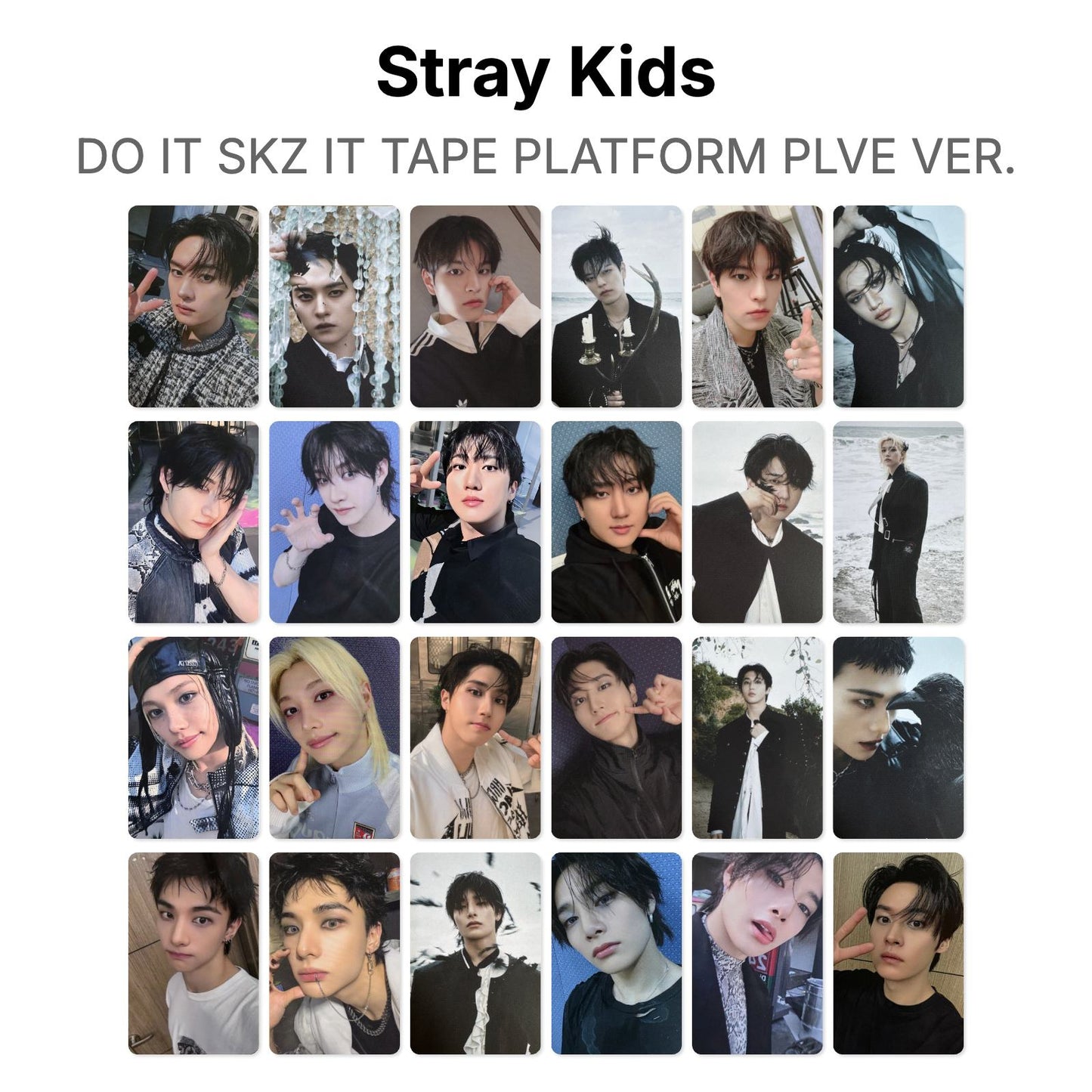 Stray Kids DO IT SKZ IT TAPE PLATFORM PLVE VER. photocard officielle