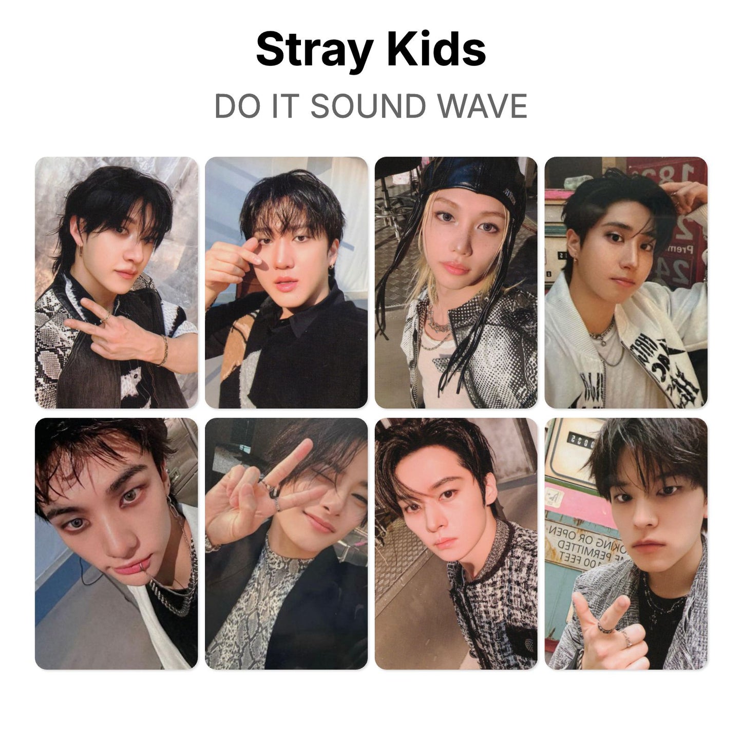 Stray Kids DO IT SOUND WAVE Official Photocard