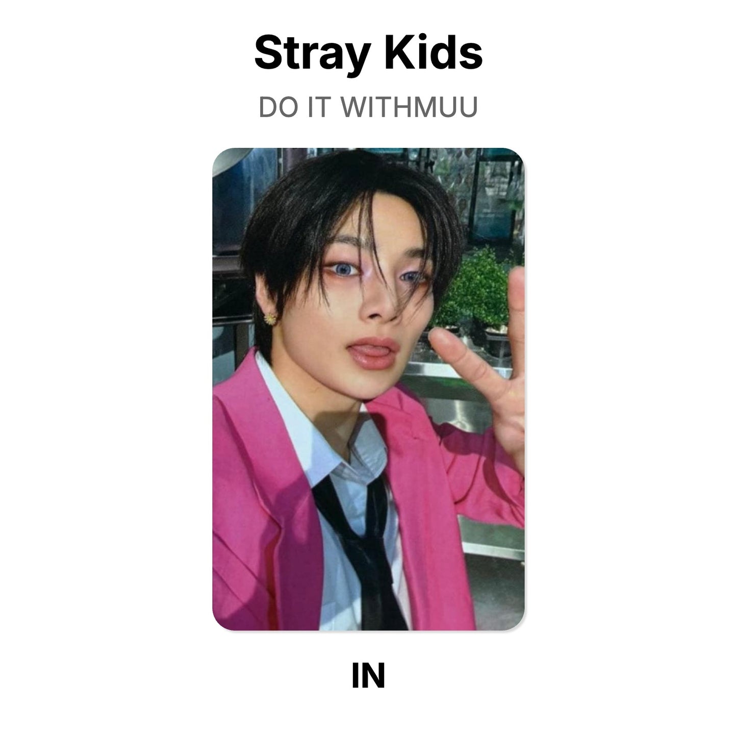 Stray Kids DO IT WITHMUU Official Photocard
