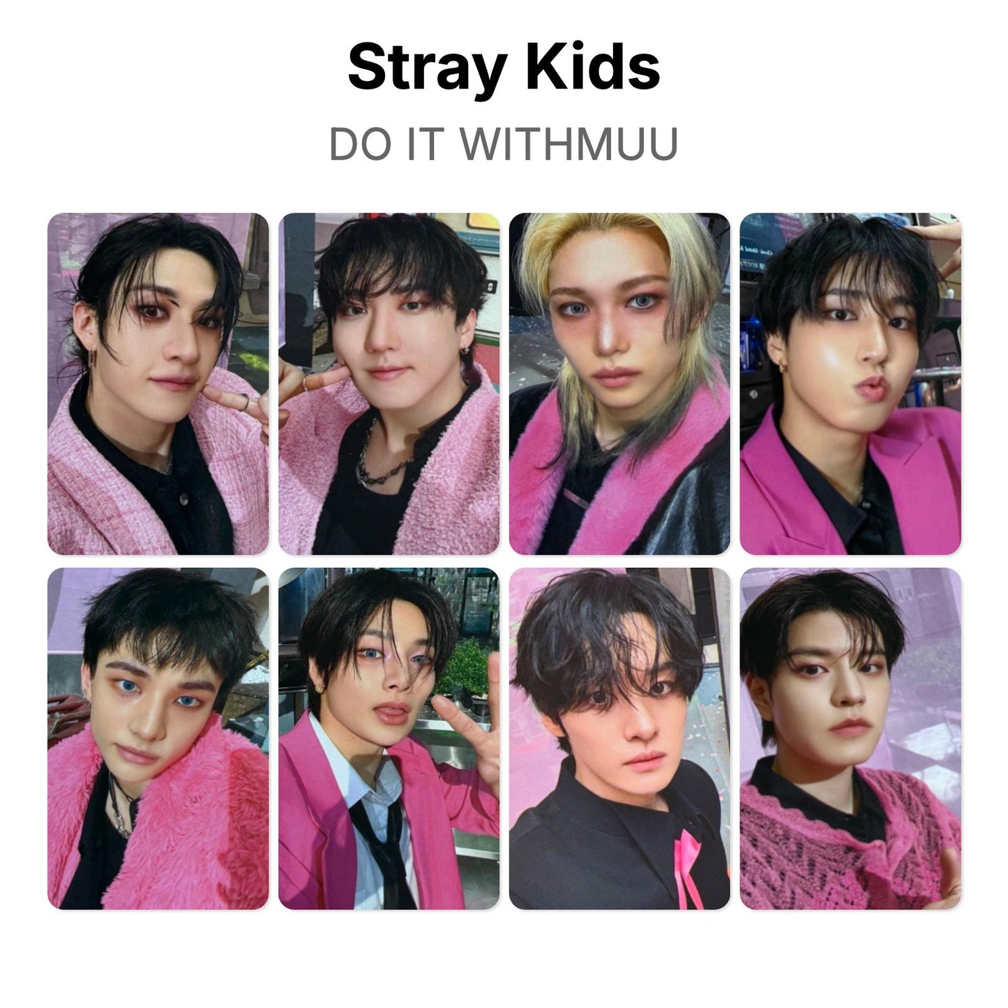 Stray Kids DO IT WITHMUU Official Photocard